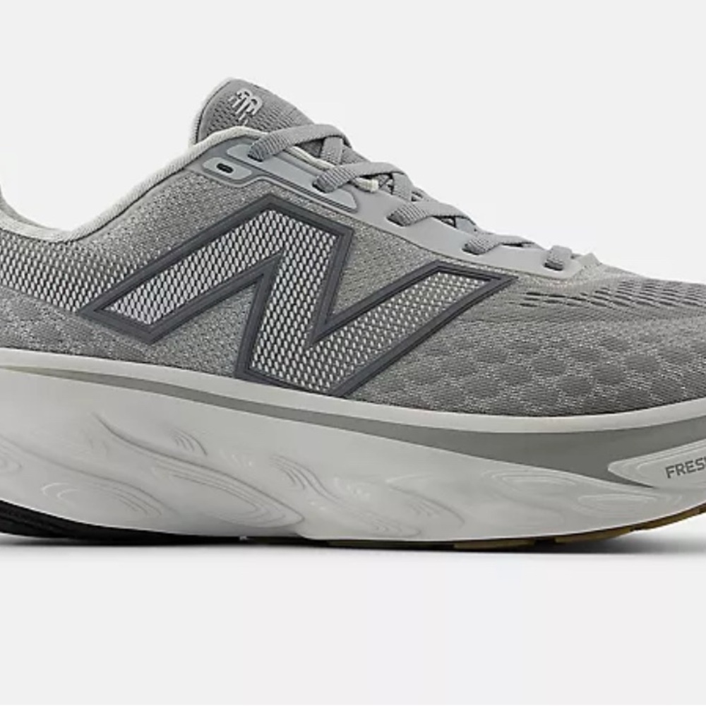 New Balance 1080 v14 Gray Athletic Shoes 12 Wide